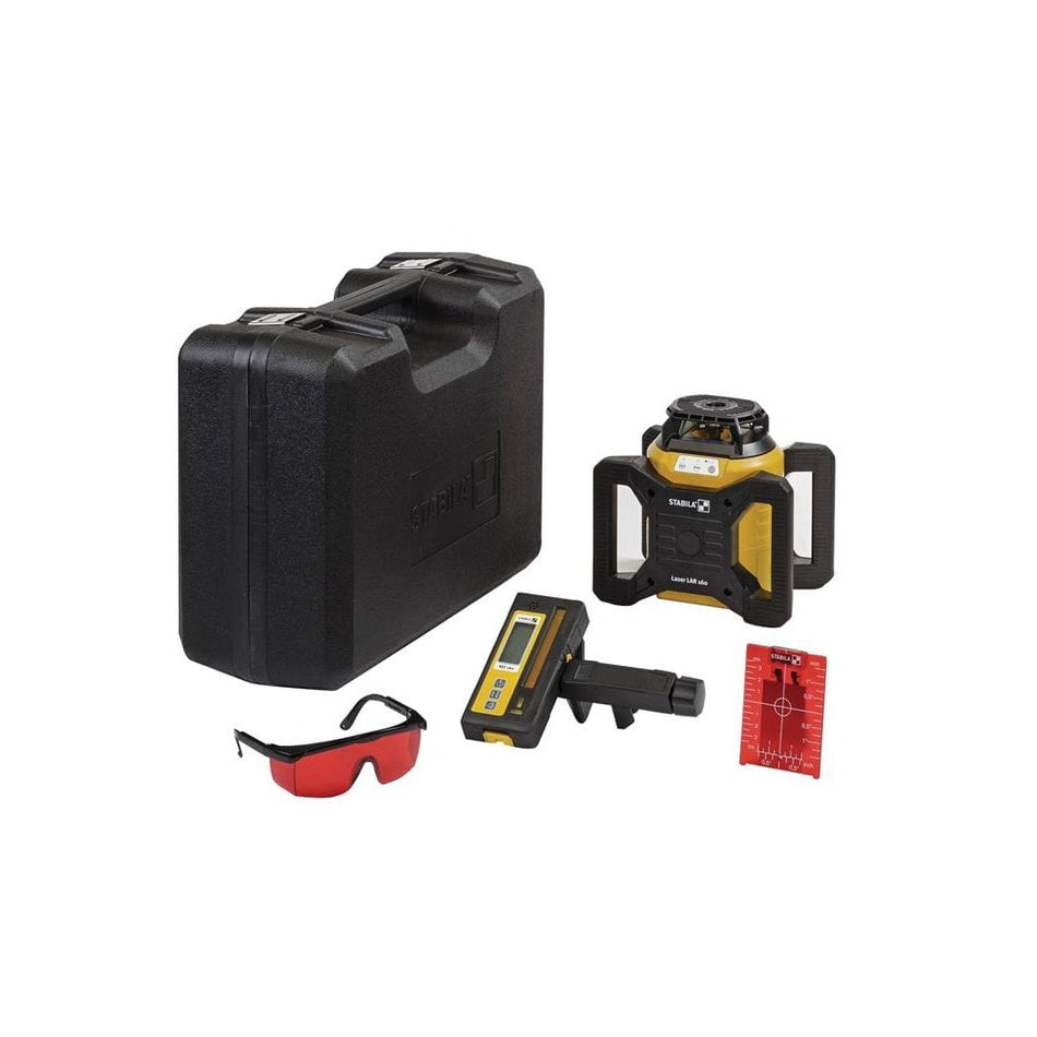 Stabila LAR 160 Rotation Laser Set, 5 Piece