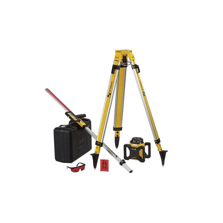 Stabila LAR 160 Rotation Laser Set, 7 Piece