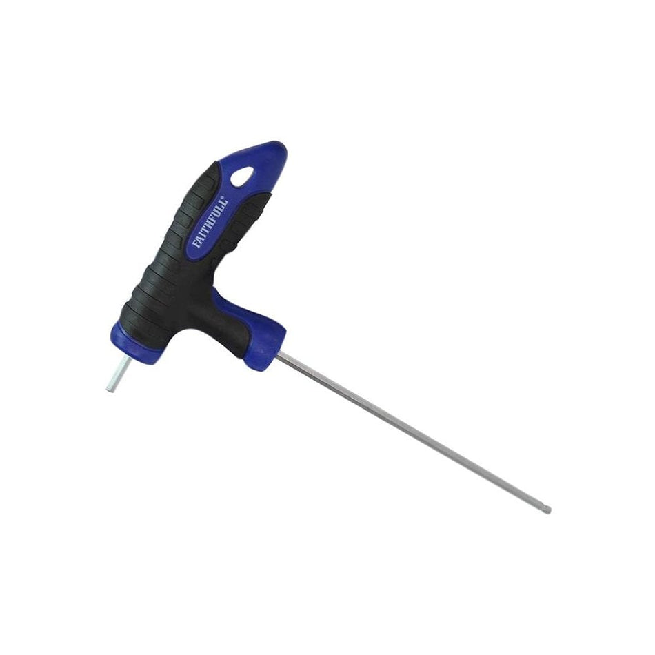 Faithfull Ball Ended T-Handle Hexagon Key 2mm