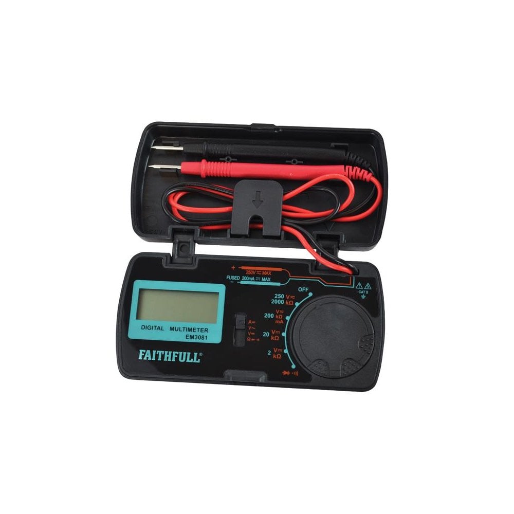 Faithfull Pocket Portable Multimeter