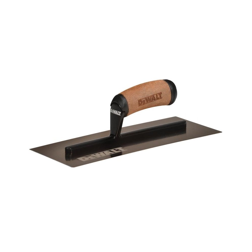 DEWALT Drywall Curved Gold Stainless Steel Finishing Trowel 12in