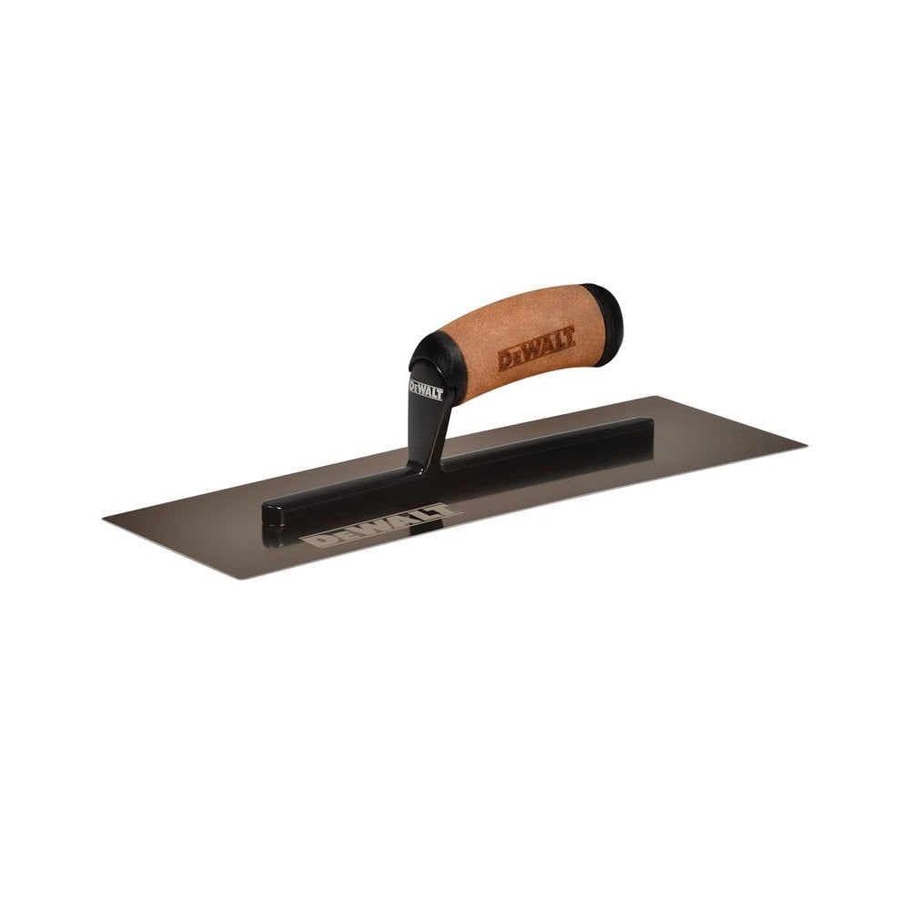 DEWALT Drywall Curved Gold Stainless Steel Finishing Trowel 14in
