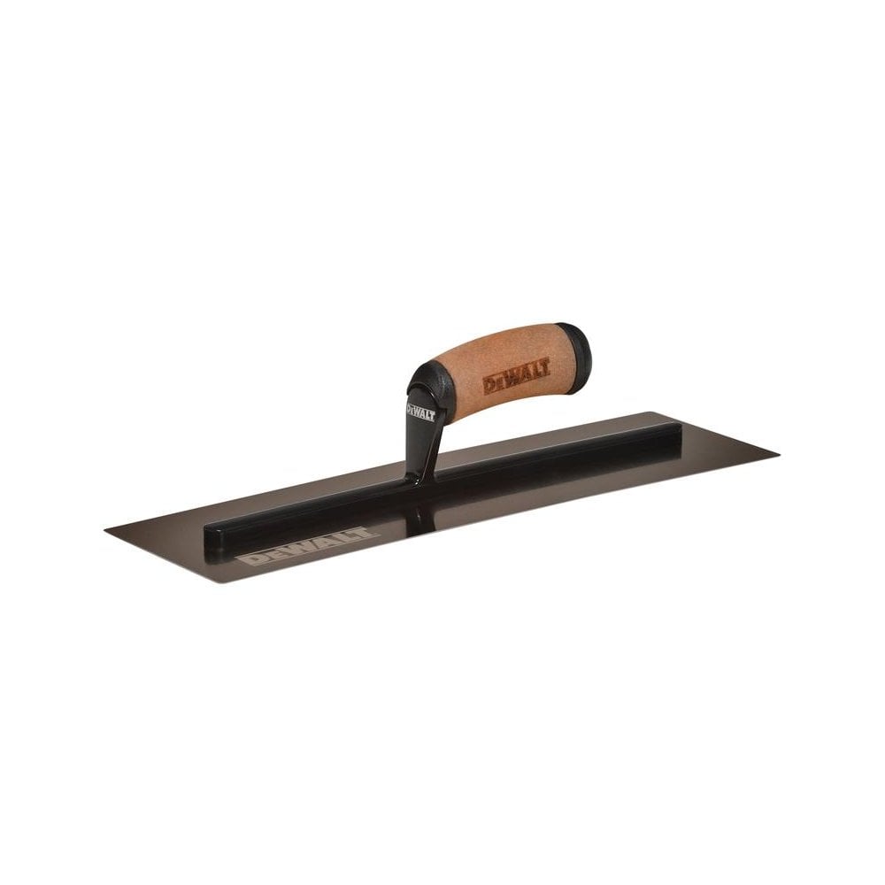 DEWALT Drywall Curved Gold Stainless Steel Finishing Trowel 16in