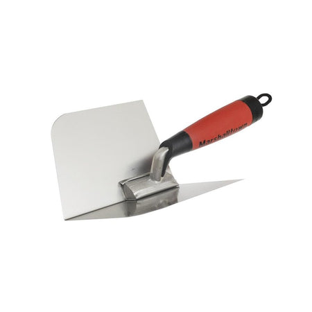 Marshalltown M23RD Curved Inside Corner Trowel DuraSoftÂ© Handle 5in