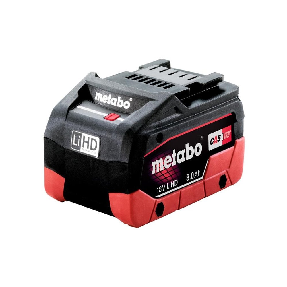 Metabo Slide Battery Pack 18V 8.0Ah LiHD