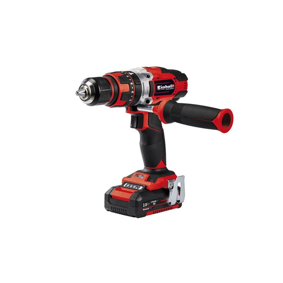 Einhell TE-CD 18/48 Li-i Power X-Change Impact Drill 18V 2 x 2.0Ah Li-ion