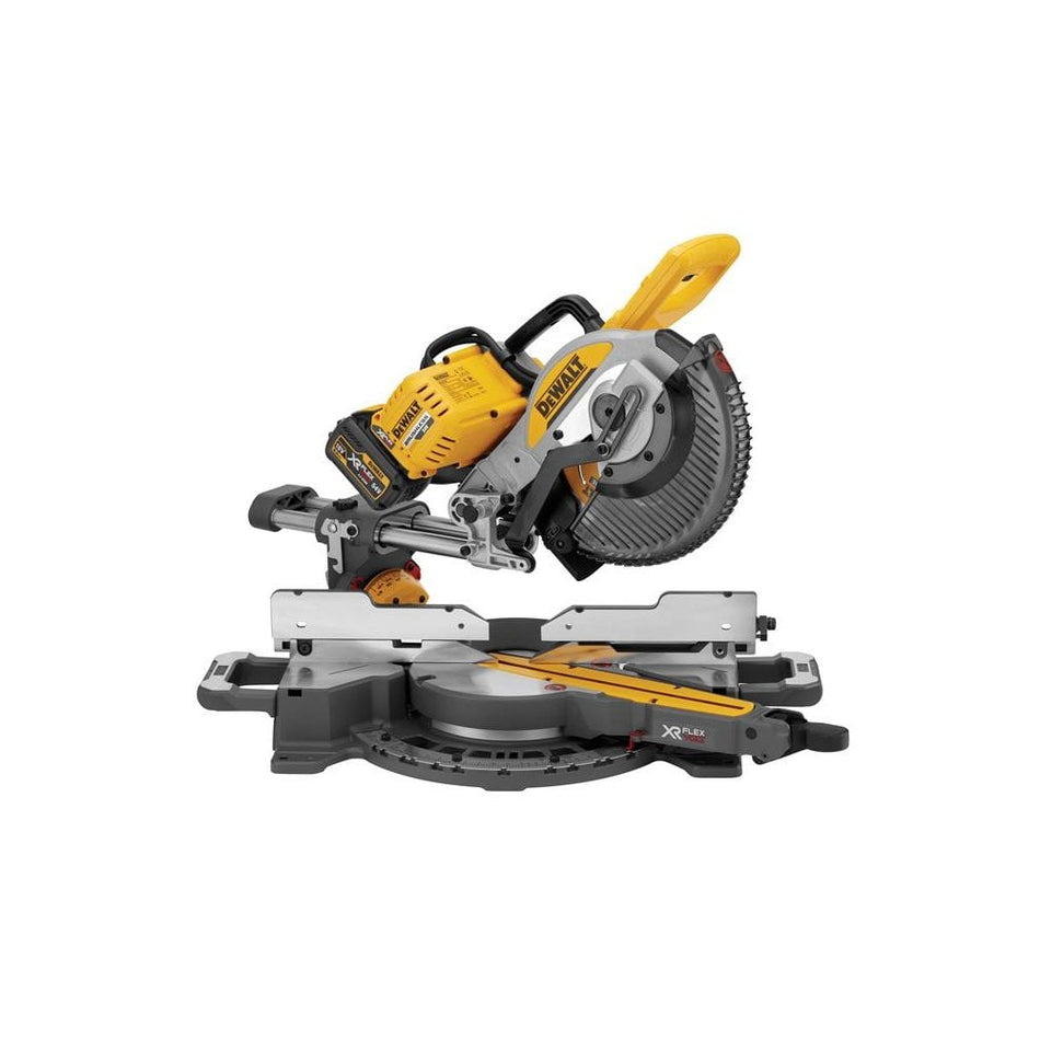DEWALT DCS727T2 XR FlexVolt Slide Mitre Saw 250mm 54V 2 x 2.0Ah Li-ion