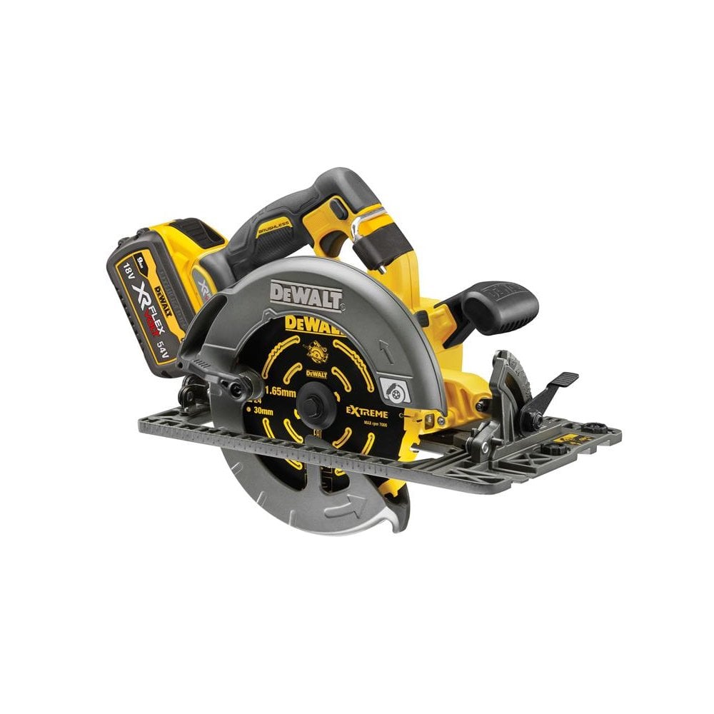 DEWALT DCS579X2 XR FlexVolt Circular Saw 190mm 54V 2 x 9.0Ah Li-ion