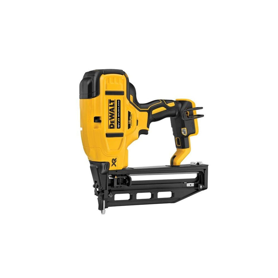 DEWALT DCN662N XR Brushless 16Ga Second Fix Straight Nailer 18V Bare Unit