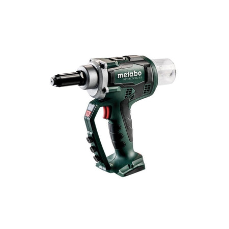 Metabo NP 18 LTX BL 5.0 Rivet Gun + metaBOX 18V Bare Unit