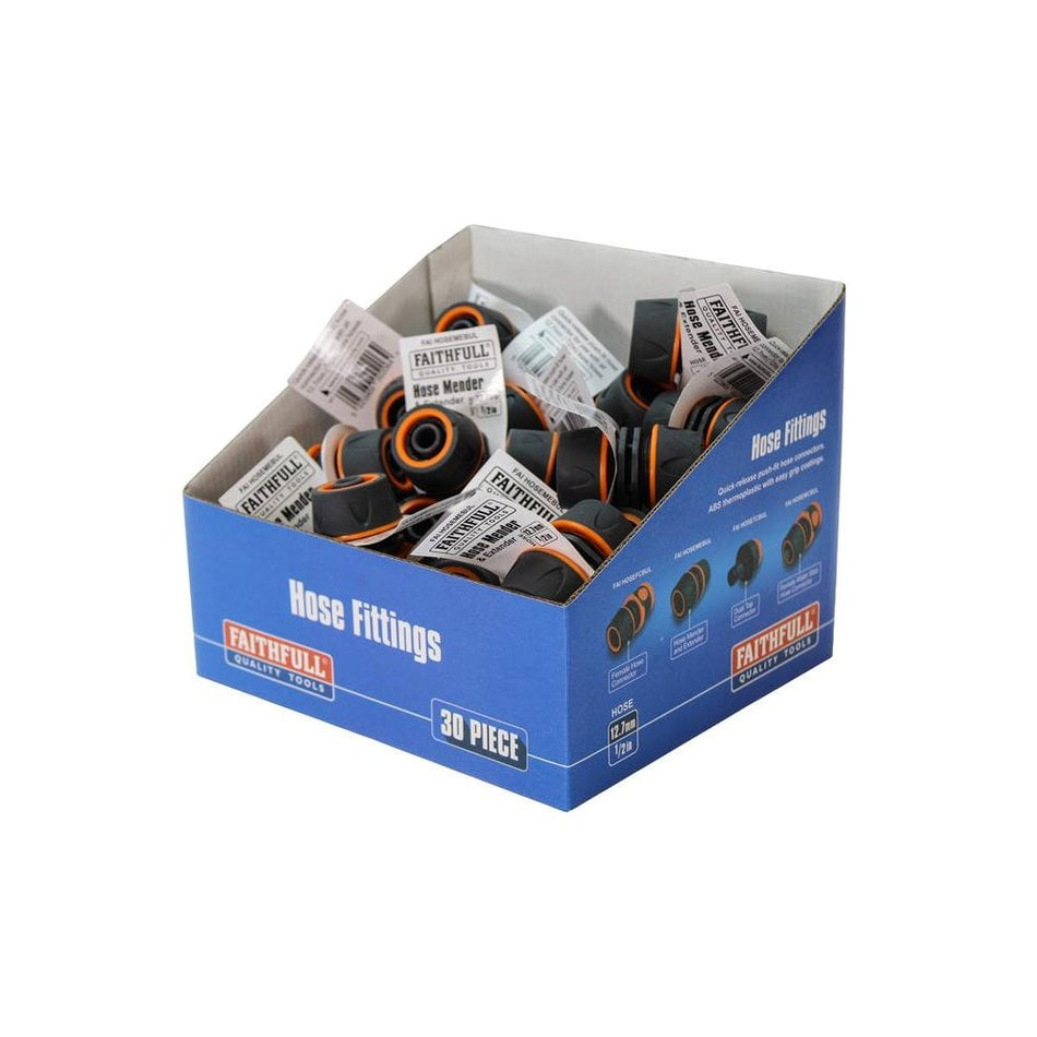 Faithfull Plastic Hose Mender (Box 30)