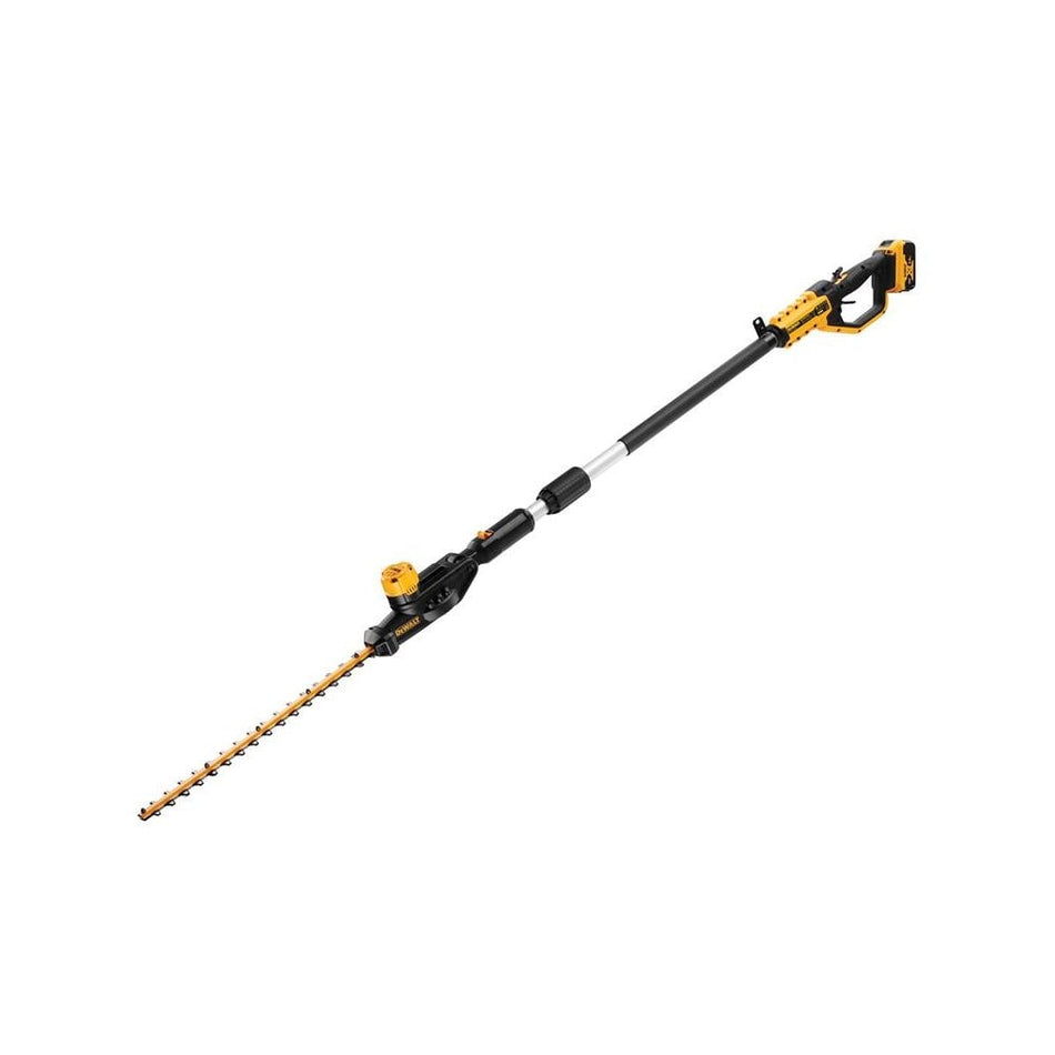 DEWALT DCMPH566P1 XR Pole Hedge Trimmer 18V 1 x 5.0Ah Li-ion
