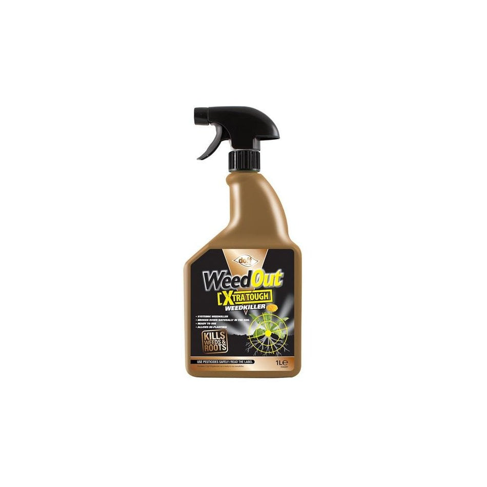 DOFF WeedOut Xtra Tough Weedkiller RTU 1 litre