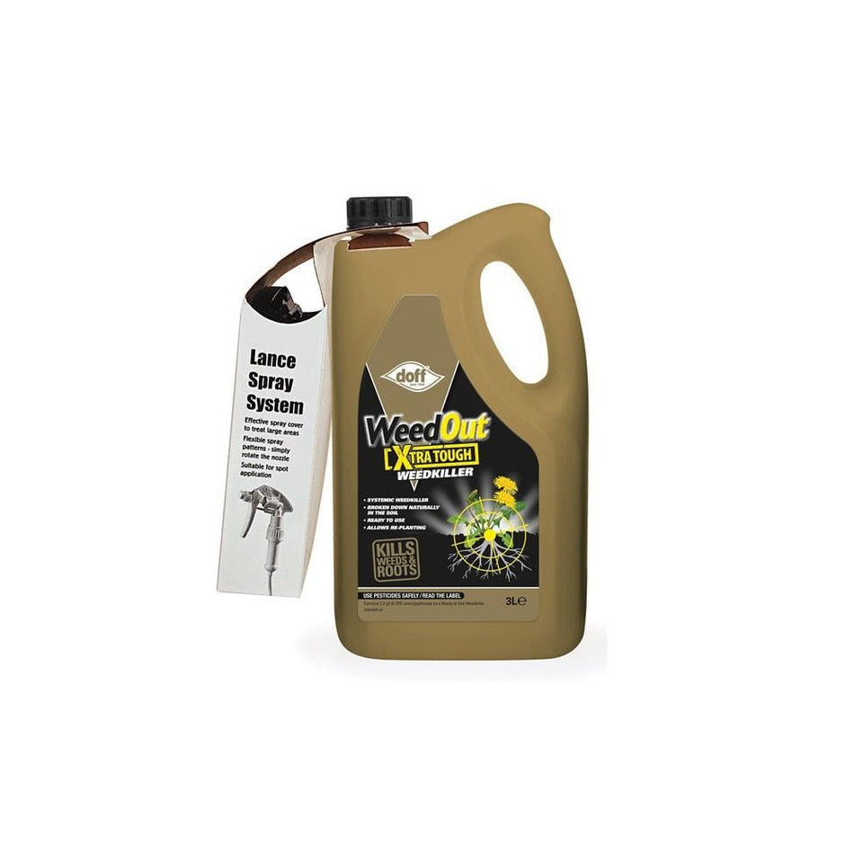 DOFF WeedOut Xtra Tough Weedkiller RTU 3 litre