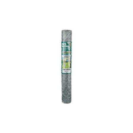 Gardman Galvanised Wire Netting 25mmÃ½ Hexagon, 10 x 0.6m