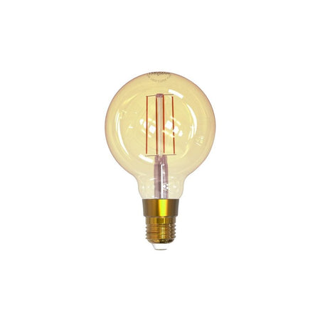 Link2Home Wi-Fi LED ES (E27) Balloon Filament Dimmable Bulb, White 470 LM 5.5W
