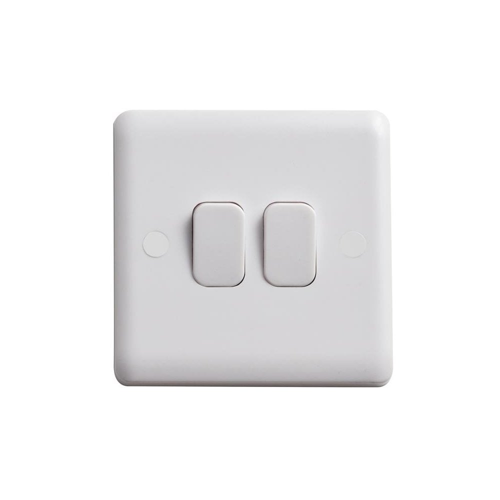 Deta Vimark Light Switch 2-Gang 2-Way