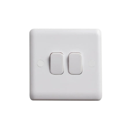 Deta Vimark Light Switch 2-Gang 2-Way