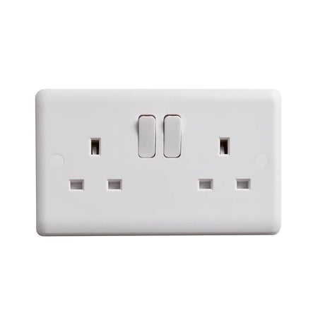 Deta Vimark Switched Socket 2-Gang 13A
