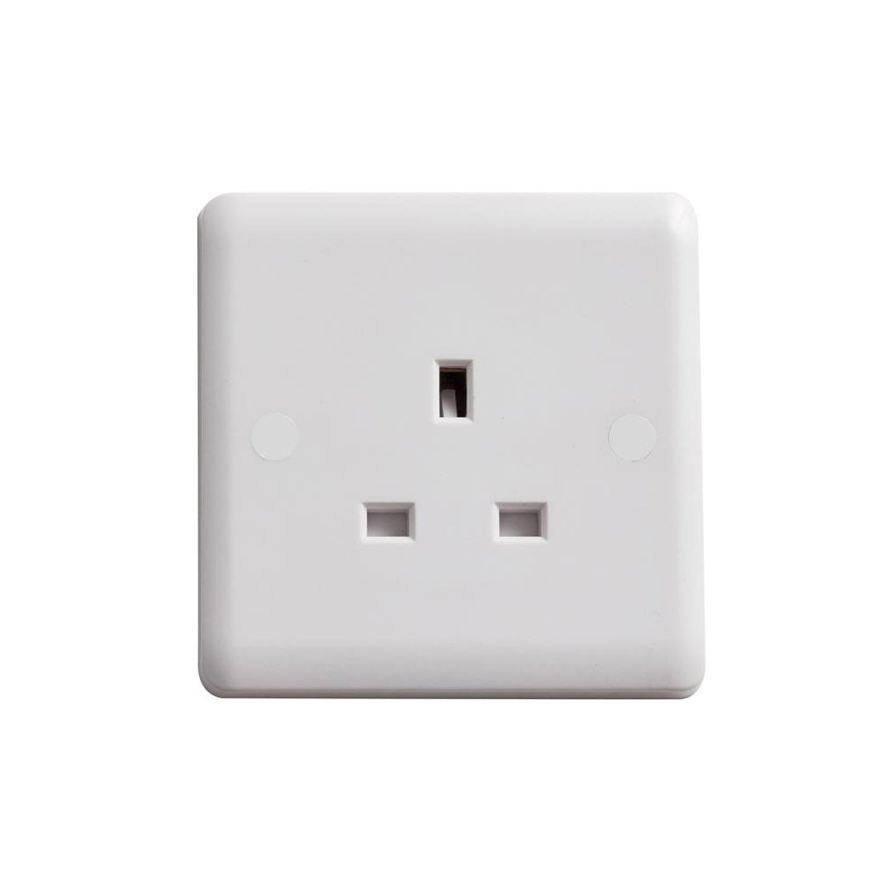 Deta Vimark Unswitched Socket 1-Gang 13A