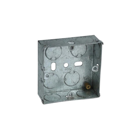 Axiom Electrical Metal Switch Box 16mm (Pack 20)