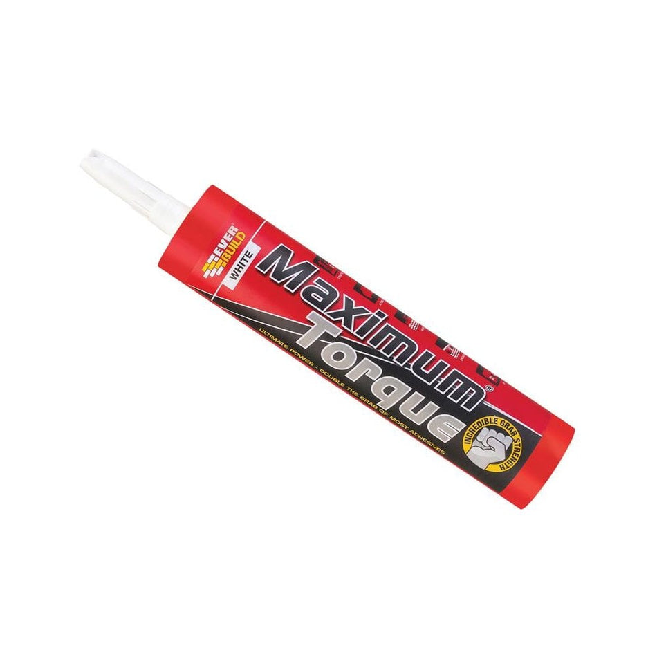Everbuild Maximum Torque Adhesive White 290ml