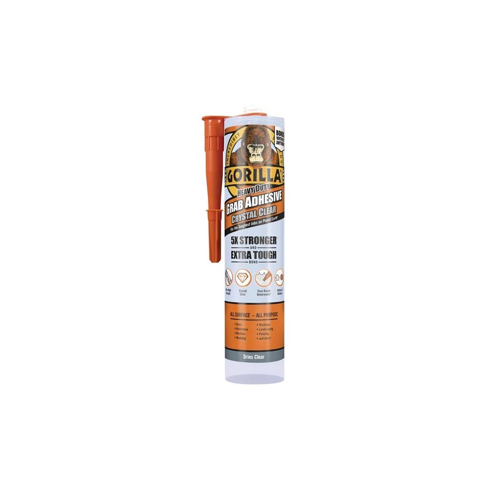 Gorilla Glue Gorilla Heavy-Duty Grab Adhesive Clear 270ml