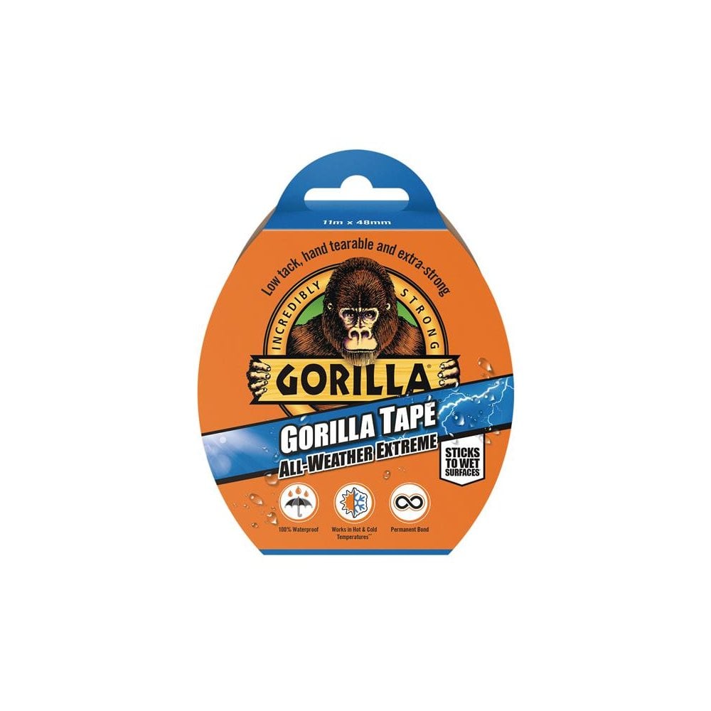 Gorilla Glue Gorilla TapeÂ© All-Weather Extreme 48mm x 11m Black