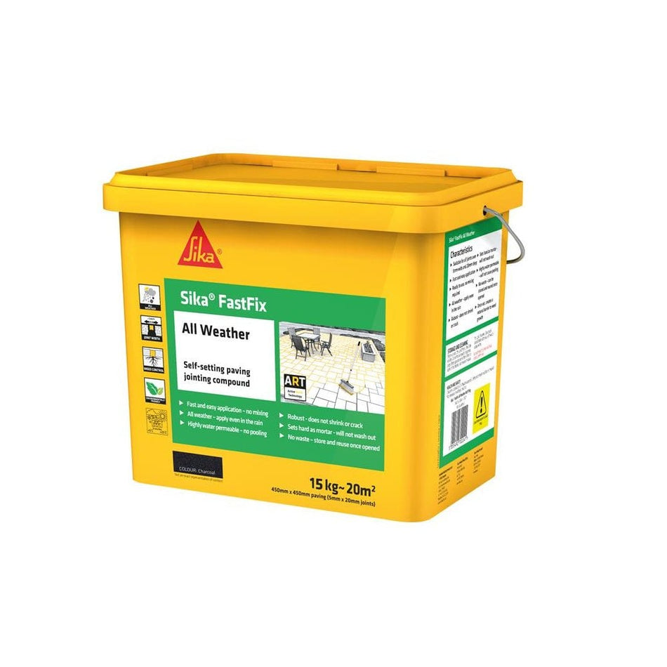 Everbuild SikaÂ© FastFix All Weather Charcoal 15kg