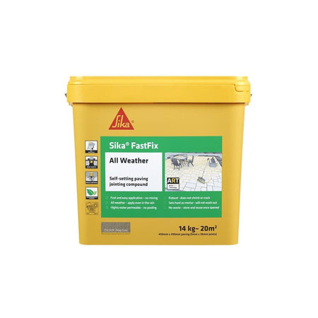 Everbuild SikaÂ© FastFix All Weather Deep Grey 14kg