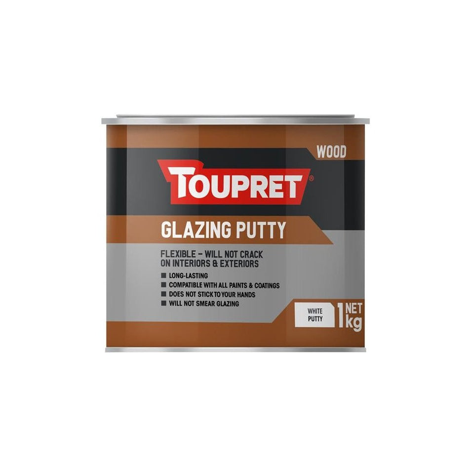 Toupret Glazing Putty 1kg