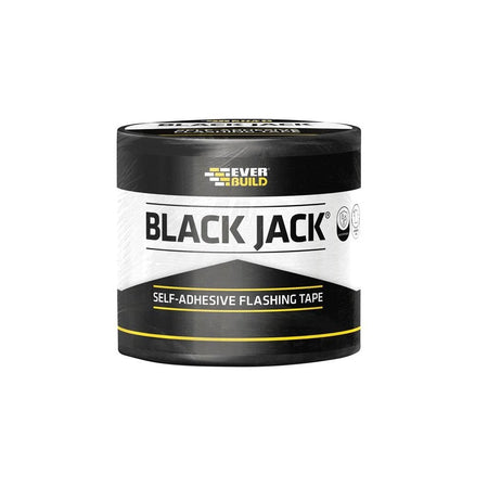 Everbuild Black JackÂ© Flashing Tape, DIY 150mm x 3m
