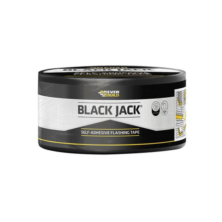 Everbuild Black JackÂ© Flashing Tape, Trade 450mm x 10m