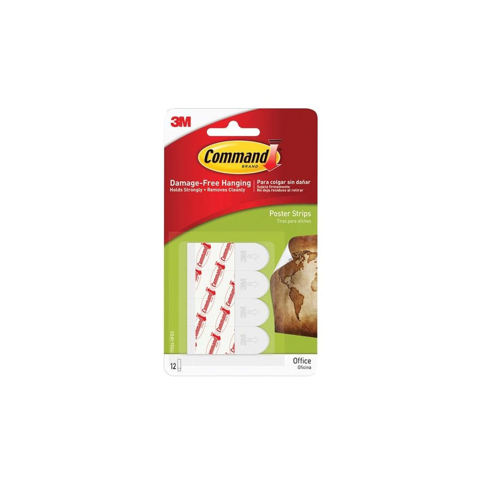 Command? Poster Strips (Pack 12)