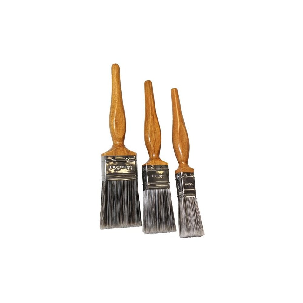 Faithfull Superflow Synthetic Paint Brush, 3 Piece Set