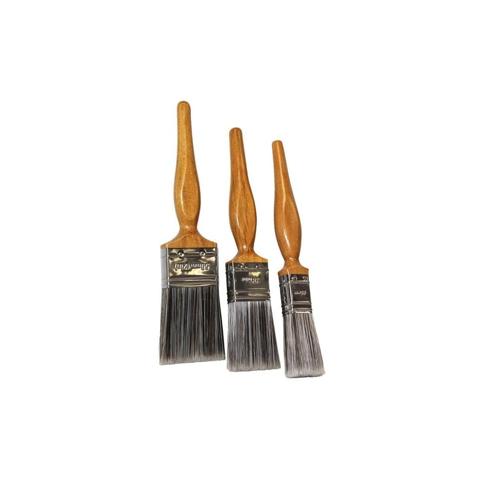 Faithfull Superflow Synthetic Paint Brush, 3 Piece Set