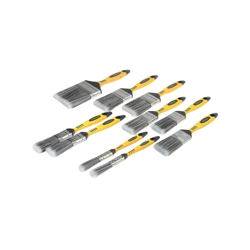 STANLEYÂ© Loss Free Synthetic Brush Set, 10 Piece