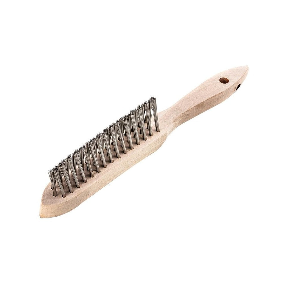 Lessmann Rivet Brush 0.35 Stainless Steel Wire