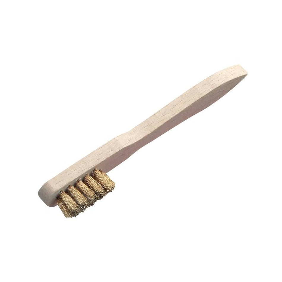 Lessmann Spark Plug Brush 3 Row Brass Wire