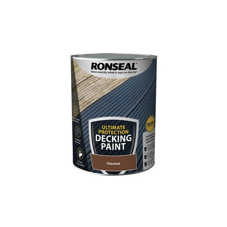 Ronseal Ultimate Protection Decking Paint Chestnut 5 litre