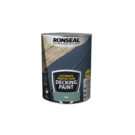 Ronseal Ultimate Protection Decking Paint Sage 5 litre
