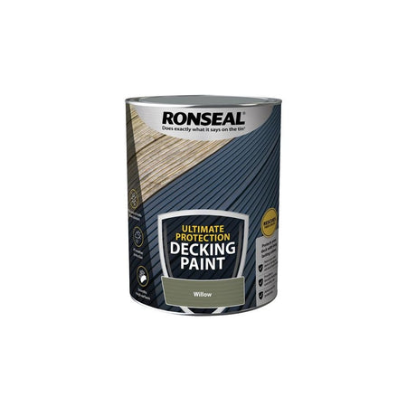Ronseal Ultimate Protection Decking Paint Willow 5 litre