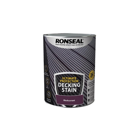 Ronseal Ultimate Protection Decking Stain Blackcurrant 5 litre