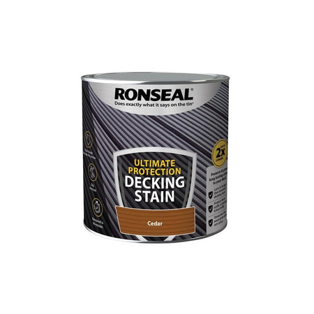 Ronseal Ultimate Protection Decking Stain Cedar 2.5 litre