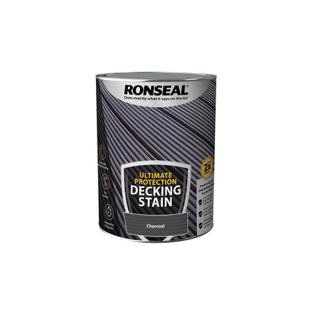 Ronseal Ultimate Protection Decking Stain Charcoal 5 litre