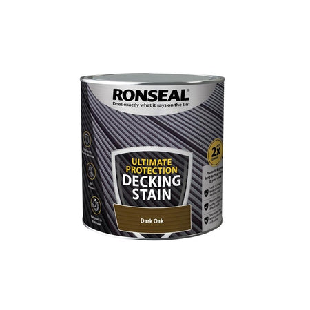 Ronseal Ultimate Protection Decking Stain Dark Oak 2.5 litre