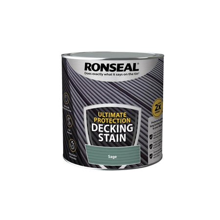 Ronseal Ultimate Protection Decking Stain Sage 2.5 litre