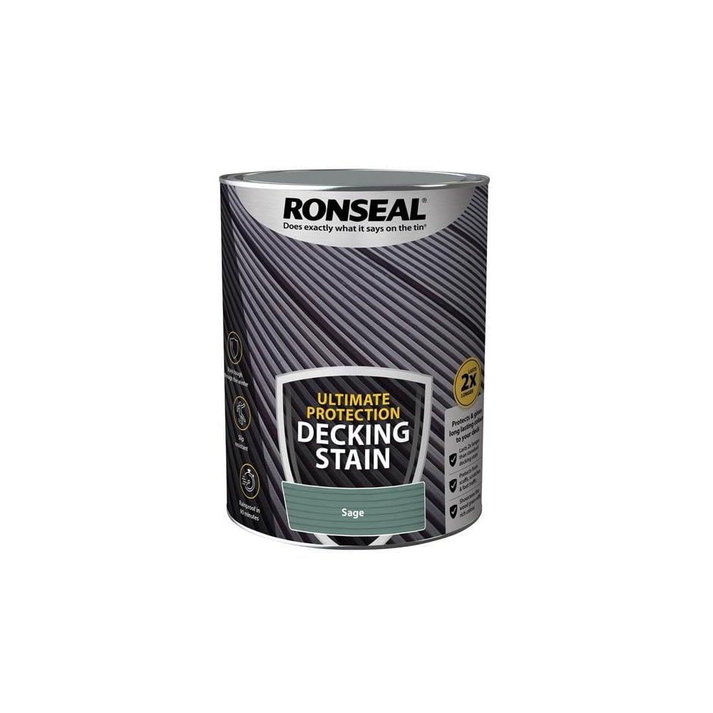 Ronseal Ultimate Protection Decking Stain Sage 5 litre