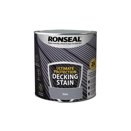 Ronseal Ultimate Protection Decking Stain Slate 2.5 litre
