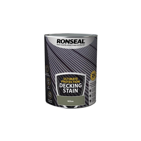 Ronseal Ultimate Protection Decking Stain Willow 5 litre